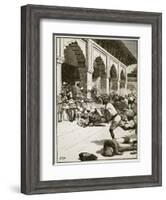 Arrest of the Rajah of Benares, Illustration from 'Cassell's Illustrated History of England'-English School-Framed Giclee Print