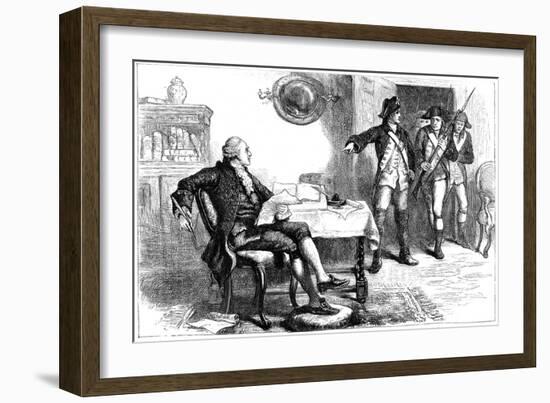 Arrest of William Franklin, New Jersey, 1776-null-Framed Giclee Print