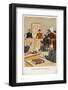 Arrested Suffragette in the Dock: I Protest Against Man- Made Laws!-null-Framed Photographic Print