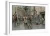 Arresting Deserters-Thure De Thulstrup-Framed Giclee Print