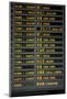 Arrival and Departure Board-Paul Souders-Mounted Photographic Print