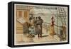Arrival at Le Havre-null-Framed Stretched Canvas