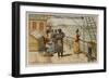Arrival at Le Havre-null-Framed Giclee Print