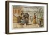 Arrival at Le Havre-null-Framed Premium Giclee Print