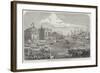 Arrival at Naples of the King of Portugal-null-Framed Giclee Print