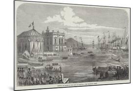 Arrival at Naples of the King of Portugal-null-Mounted Giclee Print