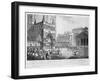 Arrival at Notre Dame, 2nd December, 1804, 19th Century-null-Framed Giclee Print