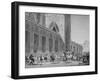 Arrival at Notre Dame, 2nd December, 1804, 19th Century-null-Framed Giclee Print