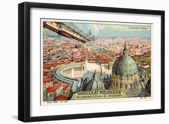 Arrival at Rome-null-Framed Giclee Print