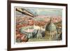 Arrival at Rome-null-Framed Giclee Print