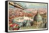 Arrival at Rome-null-Framed Stretched Canvas