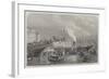 Arrival at the Military Port-Frank Vizetelly-Framed Giclee Print