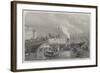 Arrival at the Military Port-Frank Vizetelly-Framed Giclee Print