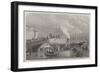 Arrival at the Military Port-Frank Vizetelly-Framed Giclee Print