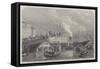 Arrival at the Military Port-Frank Vizetelly-Framed Stretched Canvas