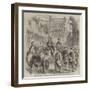 Arrival at Tien-Tsin of a Portion of the Chinese Indemnity Money, Escorted by Chinese Troops-null-Framed Giclee Print