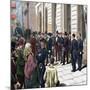 Arrival in Barcelona of General Martinez Campos-null-Mounted Giclee Print