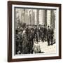 Arrival in Barcelona of General Martinez Campos-null-Framed Giclee Print