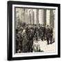 Arrival in Barcelona of General Martinez Campos-null-Framed Giclee Print