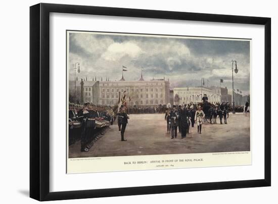 Arrival in Front of the Royal Palace-null-Framed Giclee Print