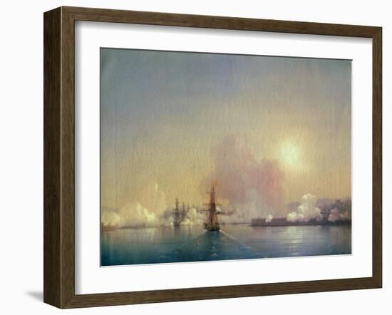 Arrival Into Sebastopol Bay, 1852-Ivan Konstantinovich Aivazovsky-Framed Giclee Print