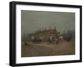 Arrival of Alice, Princess of Hesse, to Livadia on October 1894-Mihály Zichy-Framed Giclee Print