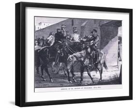 Arrival of Brydon at Jelalabad Ad 1842-William Barnes Wollen-Framed Giclee Print