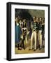 Arrival of Carlo Alberto Amedeo Di Savoia-null-Framed Giclee Print