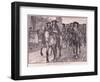 Arrival of Charles at Oxford Ad 1681-William Barnes Wollen-Framed Giclee Print