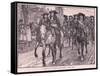 Arrival of Charles at Oxford Ad 1681-William Barnes Wollen-Framed Stretched Canvas