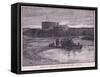 Arrival of Charles I under Guard at Hurst Castle Ad 1648-Paul Hardy-Framed Stretched Canvas