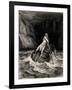 Arrival of Charon, 1857-Gustave Doré-Framed Giclee Print