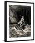 Arrival of Charon, 1857-Gustave Doré-Framed Giclee Print