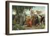 Arrival of Columbus in America, 1492-null-Framed Giclee Print