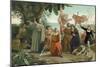 Arrival of Columbus in America, 1492-null-Mounted Giclee Print