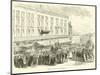 Arrival of Delegates at Bordeaux, December 1870-null-Mounted Giclee Print