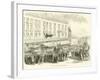 Arrival of Delegates at Bordeaux, December 1870-null-Framed Giclee Print