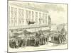 Arrival of Delegates at Bordeaux, December 1870-null-Mounted Giclee Print