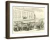 Arrival of Delegates at Bordeaux, December 1870-null-Framed Giclee Print