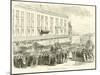 Arrival of Delegates at Bordeaux, December 1870-null-Mounted Giclee Print