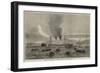Arrival of Despatch-Boat at Lisbon with News of the Ashantee War-null-Framed Giclee Print