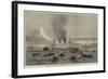 Arrival of Despatch-Boat at Lisbon with News of the Ashantee War-null-Framed Giclee Print