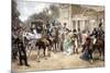 Arrival of Empress Mary-Louisa in Pariph-V^ De Paredes-Mounted Art Print