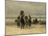Arrival of Fishing Smacks, C.1875-Philip Lodewijk Jacob Frederick Sadee-Mounted Giclee Print