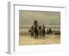 Arrival of Fishing Smacks, C.1875-Philip Lodewijk Jacob Frederick Sadee-Framed Giclee Print