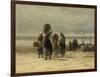 Arrival of Fishing Smacks, C.1875-Philip Lodewijk Jacob Frederick Sadee-Framed Giclee Print