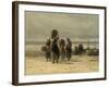 Arrival of Fishing Smacks, C.1875-Philip Lodewijk Jacob Frederick Sadee-Framed Giclee Print