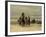 Arrival of Fishing Smacks, C.1875-Philip Lodewijk Jacob Frederick Sadee-Framed Giclee Print