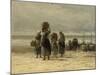 Arrival of Fishing Smacks, C.1875-Philip Lodewijk Jacob Frederick Sadee-Mounted Giclee Print