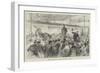 Arrival of General Boulanger at Charing-Cross Station-null-Framed Giclee Print